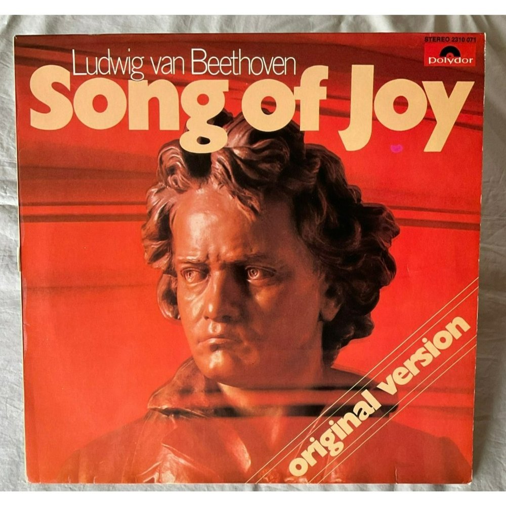 Ludwig van Beethoven: Song of Joy Vintage Vinyl Record